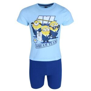 Textiel Trade Boy's Minions Short Sleeve Tee and Shorts Pajama Set